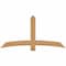 Ekena Millwork Bellingham Timber Gable Bracket, Western Red Cedar, 72"W x 36"H x 1 1/2"D x 5 1/2"F, 12/12 Pitch GBW072X36X0206BEL00SWR - alternate 1